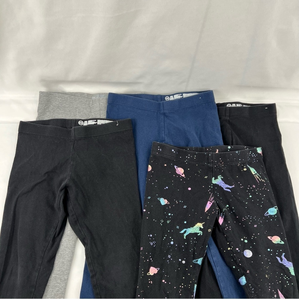 Wonder Nation - Small - Girl's Leggings - 5 pack - 6/6x